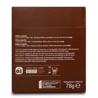 Delhaize | Koffie | Espresso 08 | Dolce Gusto capsules 
