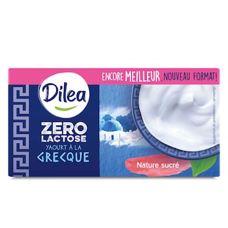 Dilea | Yaourt | A la grecque | Sans lactose 