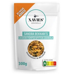 Sandra Bekkari | Granola | Noix de cajou & Graines de courge 