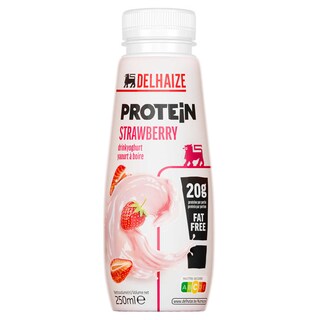 Delhaize | Proteïne drink | Aardbei 25 cl