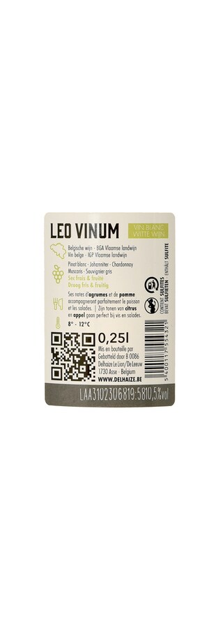 Leo Vinum | BGA Vlaamse Landwijn 