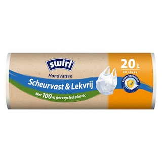 Swirl | Pedaalemmerzak | Scheurvast & Lekvrij Handvat | 20st | 20L 