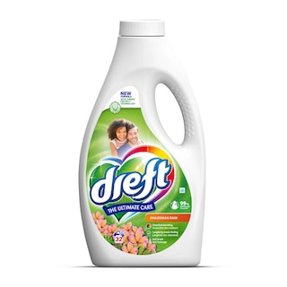 Dreft | Lessive | Liquide | Pluie d'Amazonie | 1,44L | 32DS 