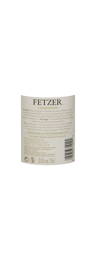 USA | California - Central Valley | Fetzer Chardonnay 2017 