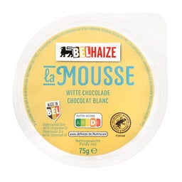 Delhaize | Mousse | Chocolat blanc 