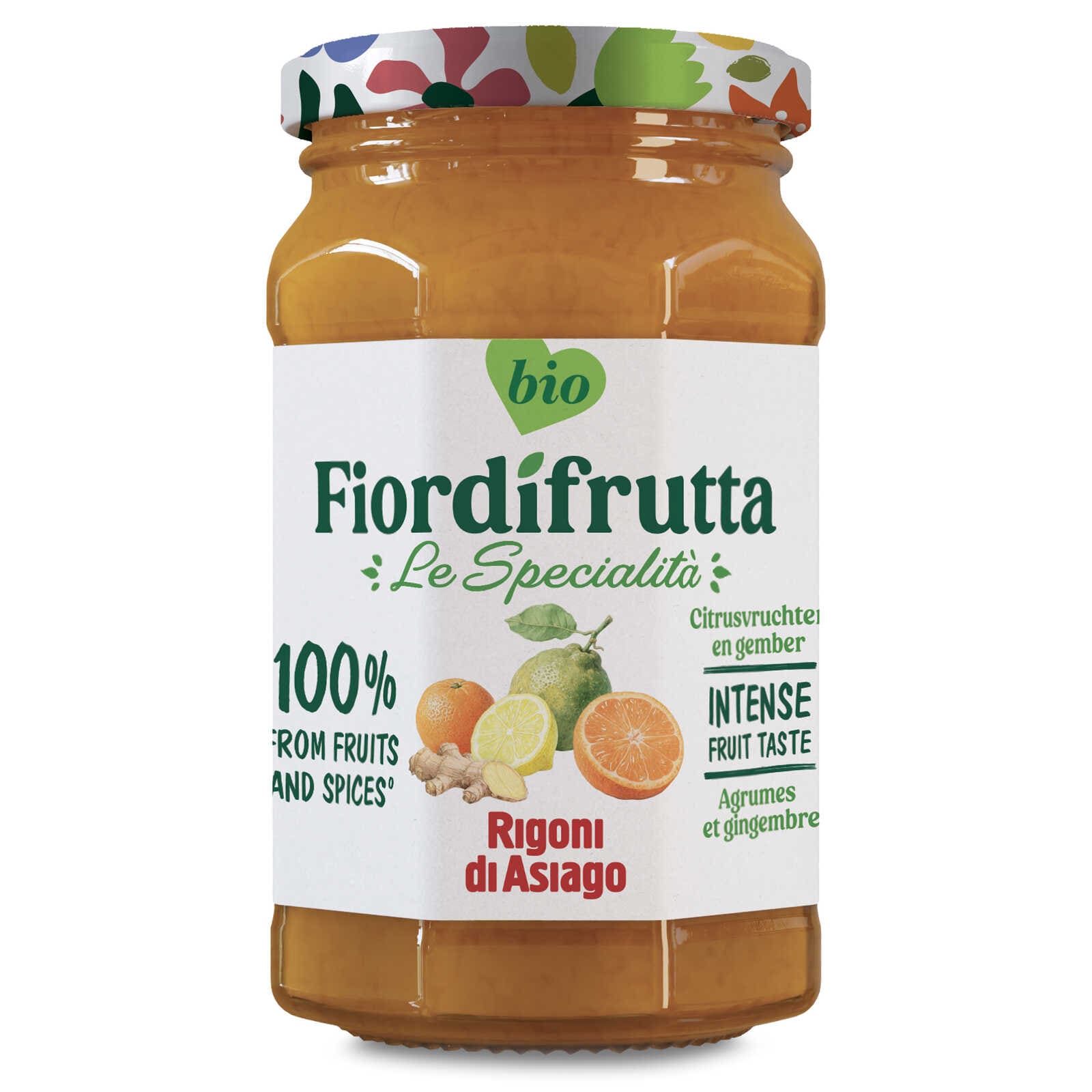 Fiordifrutta Fruitbeleg | Citrusvrucht & Gember | Bio
