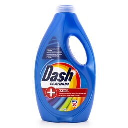 Dash | Wasmiddel | Vloeibaar | Platinum | Kleuren | 1,35L | 30DS 