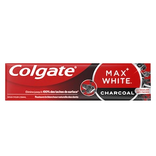 Colgate | Max White | Dentifrice | max white | charbon 