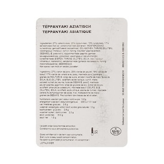 Delhaize | Aziatisch teppanyaki 