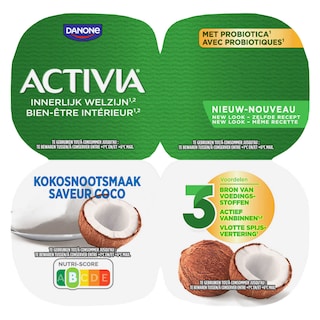 Activia | Yoghurt | Aroma kokos | Probiotica 