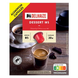 Delhaize | Café | Dessert | Alu | 20Caps 
