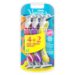 Venus | Scheermessen | Wegwerpbaar | 4+2 | Vrouwen 