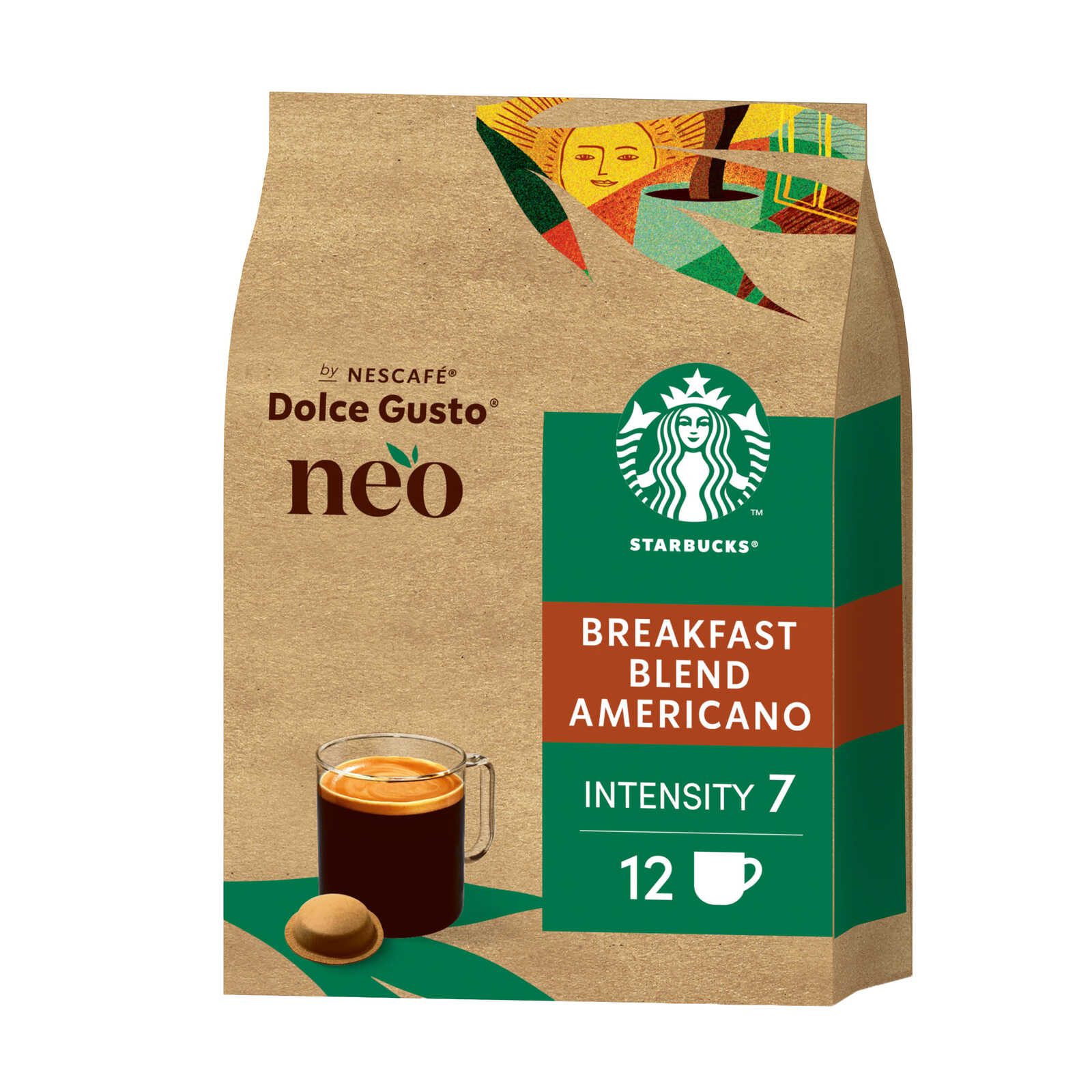 Starbucks Koffie | Breakfast blend | Neo DG Caps