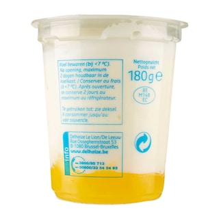 Delhaize | Yoghurt | Passievruchten | Mango 180 gr