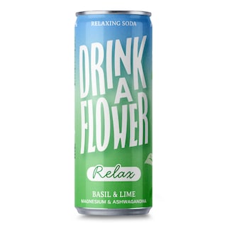 Drink a flower | Relax soda | Citron vert 25 cl