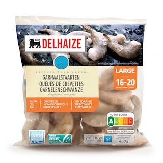Delhaize | Crevettes | L 16/20 | Asc 