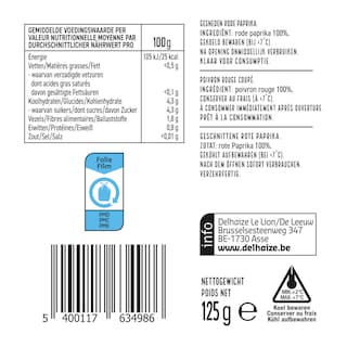 Delhaize | Snack | Poivron 