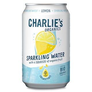 Charlie's | Eau pétillante | 33cl | Saveur citron | Bio 
