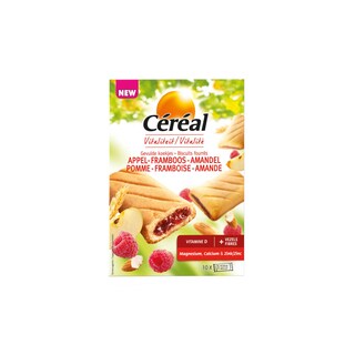 Céréal | Koekjes gevuld | Appel-Framboos-Amandel 