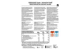 Delhaize | Zalm | Gerookt | Schots 