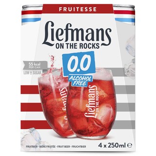 Liefmans | On The Rocks | Bier | Rode vruchten | 0% 4 x 25 cl