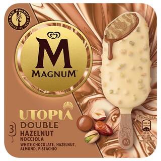 Magnum | Utopia | Double | Hazelnut | Pistache 3 x 8,5 cl