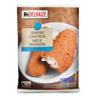 Delhaize | Panés | Filet De Colin | D'Alaska | MSC 