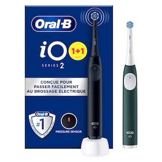 Oral-B | Brosse à dent électrique | IO2 | Vert |1+1 