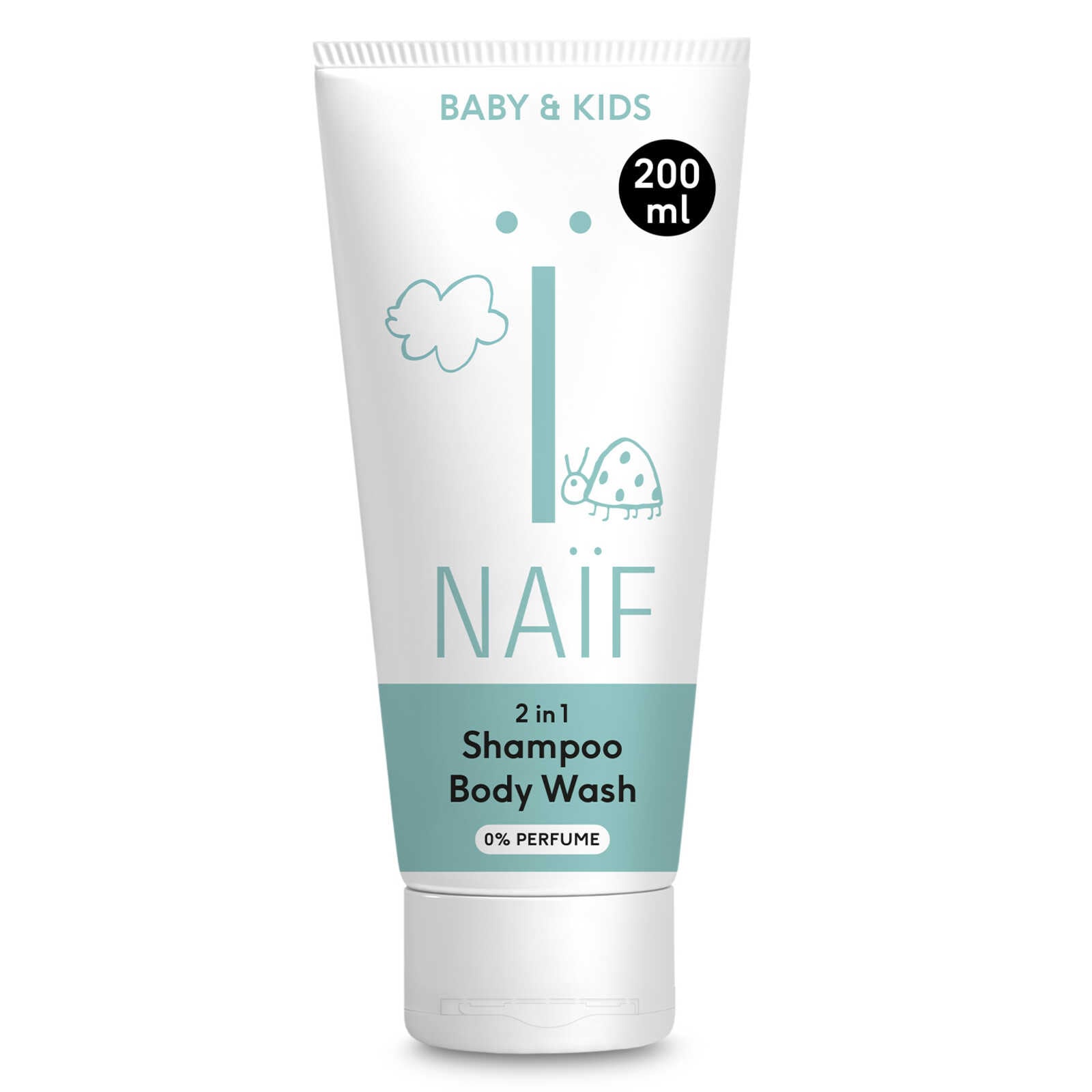 Naif Shampoo en Body Wash | 2 in 1 | 0% parfum