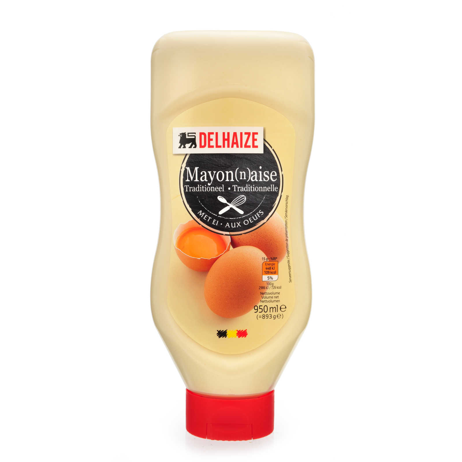 Delhaize | Mayo | Eieren | Squeeze | Maxi pack 