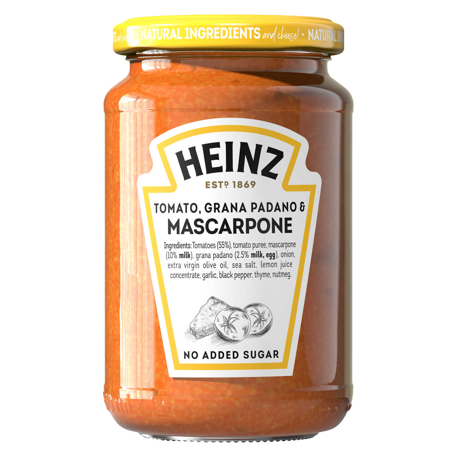 Heinz Saus | Tomaat | Mascarpone & Padano