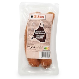 Delhaize | Poolse worsten 