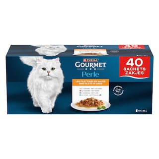 Gourmet | Perle | Aliment Chat | Adulte | Filettines | Mix 