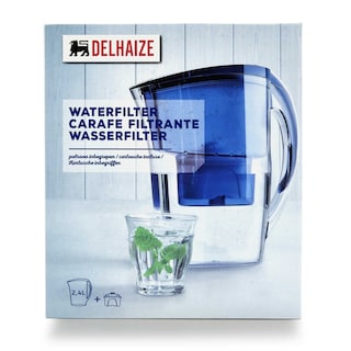 Delhaize | Eco | Carafe filtrante | Bleu | Eco 