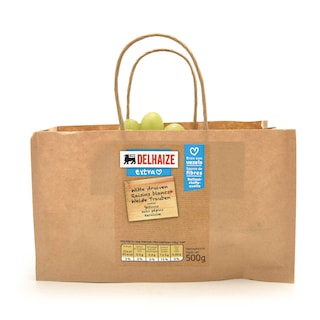 Delhaize | Druif Wit Pitloos 500G 