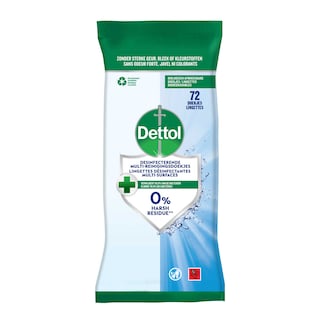 Dettol | Lingettes Multi-Surfaces | Cleanser | 72st 72 pc