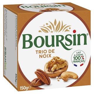 Boursin | Fromage frais | Trio de Noix 