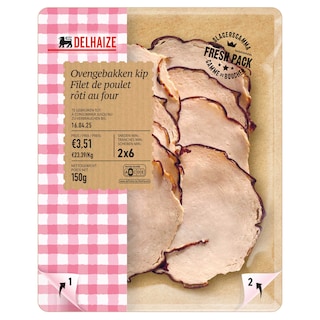 Delhaize | Filet de poulet | Cuit au four 