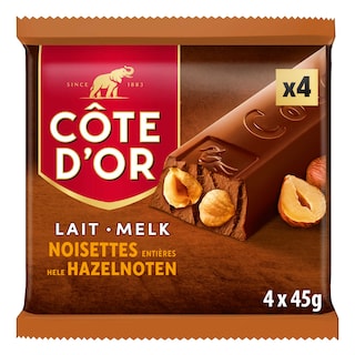 Côte d'Or | Reep | Melk Chocolade | Hazelnoot 