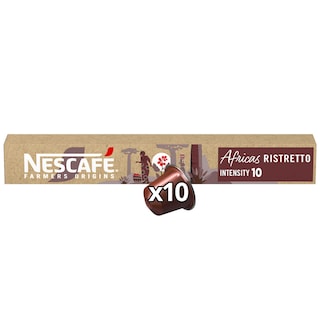 Nescafé | Farmers Origins | Café Africa Ristretto | 10 capsules 55 gr