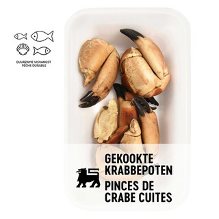 Delhaize | Crabes | Pinces | Cuites +/- 303 gr