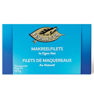 Feuille d'Or | Maquereaux | Filets | Naturel 
