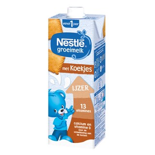 Nestlé | Groeimelk | Vloeibaar | Koekjes | 1+ 