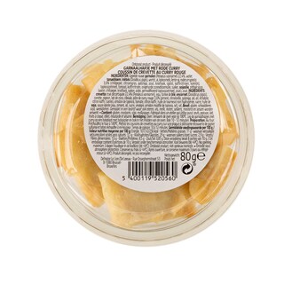 Delhaize | Kussen garnalen curry rood Thai 