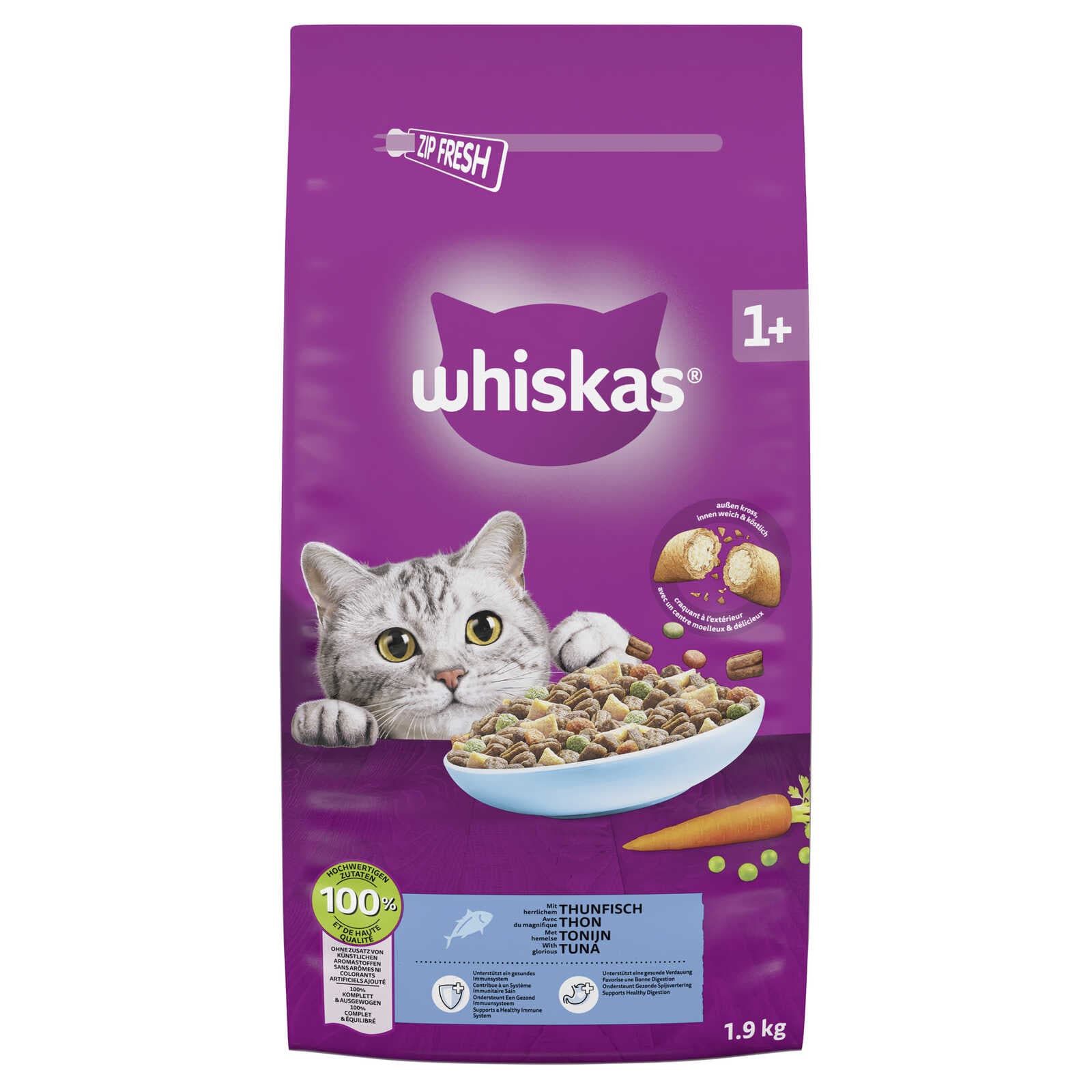 Whiskas Kattenvoeding | Brokjes | Tonijn