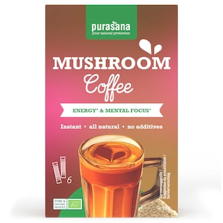 Purasana | Café| Mushroom | Bio 6 x 3 gr