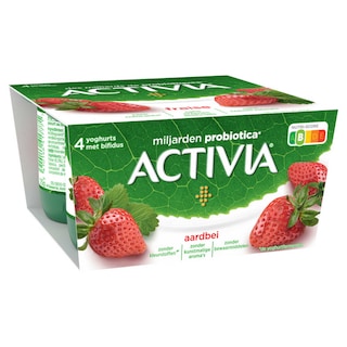 Activia | Yoghurt | Aardbei | Bifidus | Probiotica 