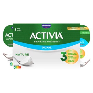 Activia | Yoghurt | Natuur| 0% v.g. | Probiotica 