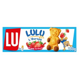 LU | Lulu | Cakes | Lu Beertje | Aardbeienvulling 150 gr
