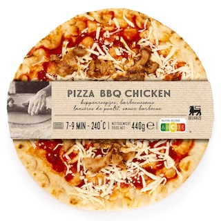 Delhaize | Pizza | Bbq | Poulet 440 gr